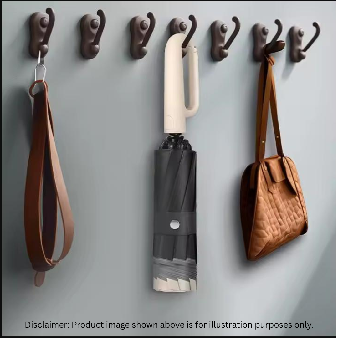 Real Mein Shady Compact Travel Umbrella With Carabiner Handle