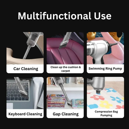 3-in-1 Wireless Portable Vacuum Cleaner with Blower by Real Mein Shady