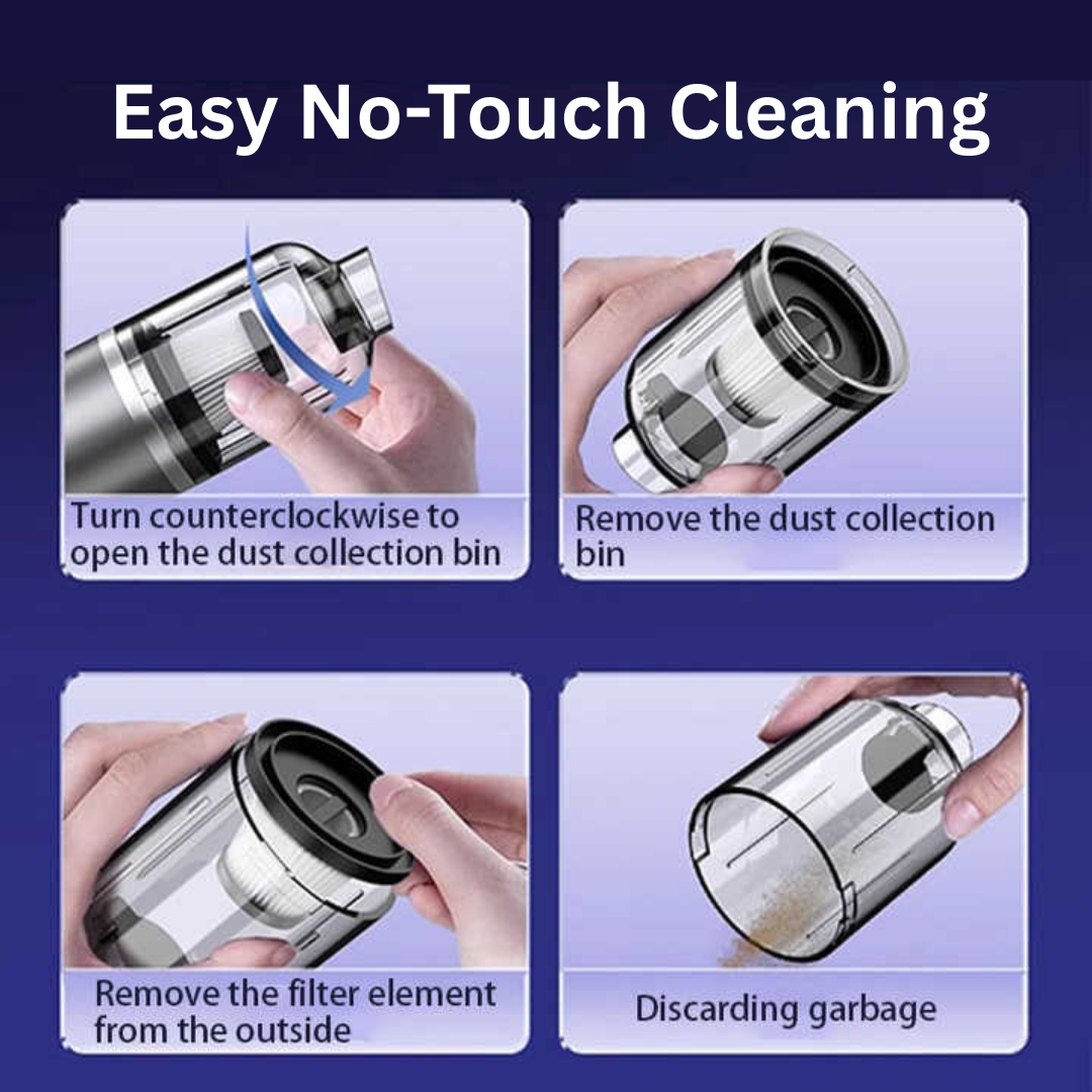 3-in-1 Wireless Portable Vacuum Cleaner with Blower by Real Mein Shady